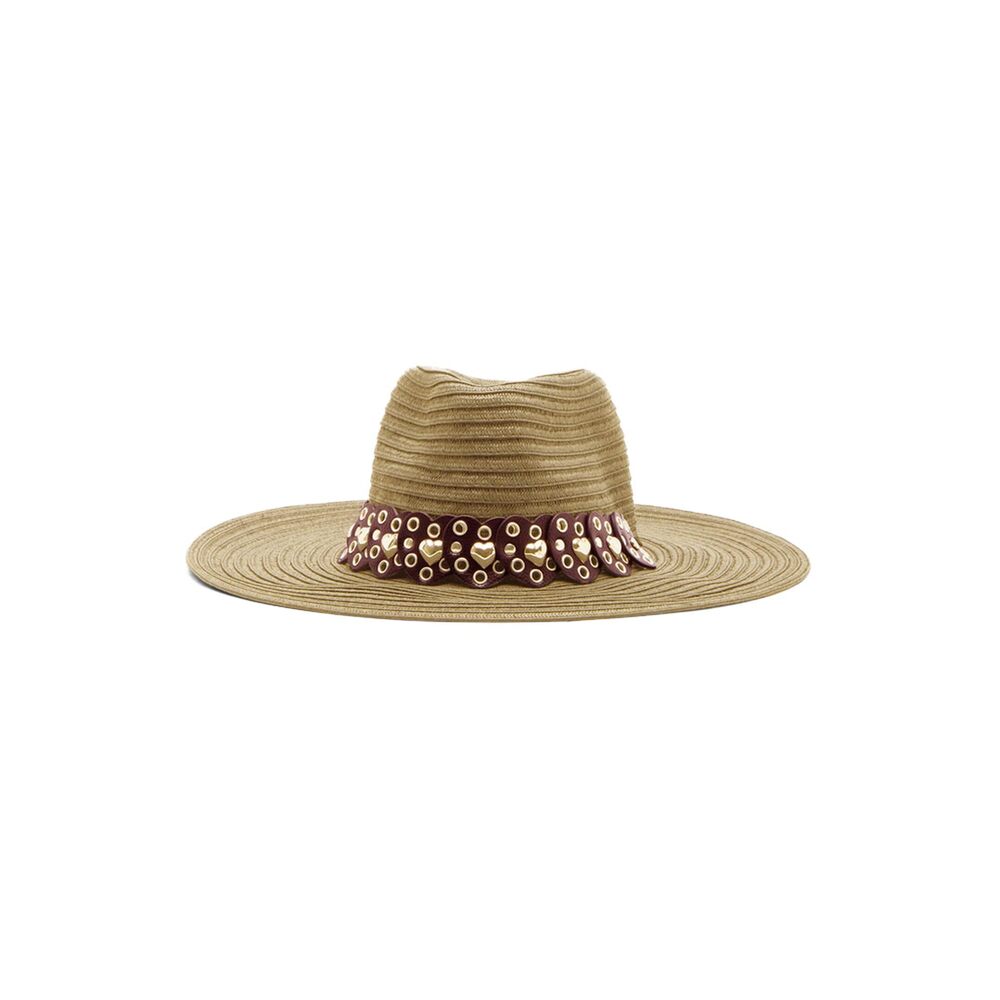 7184 Women's Knox Fedora, Natural Multi